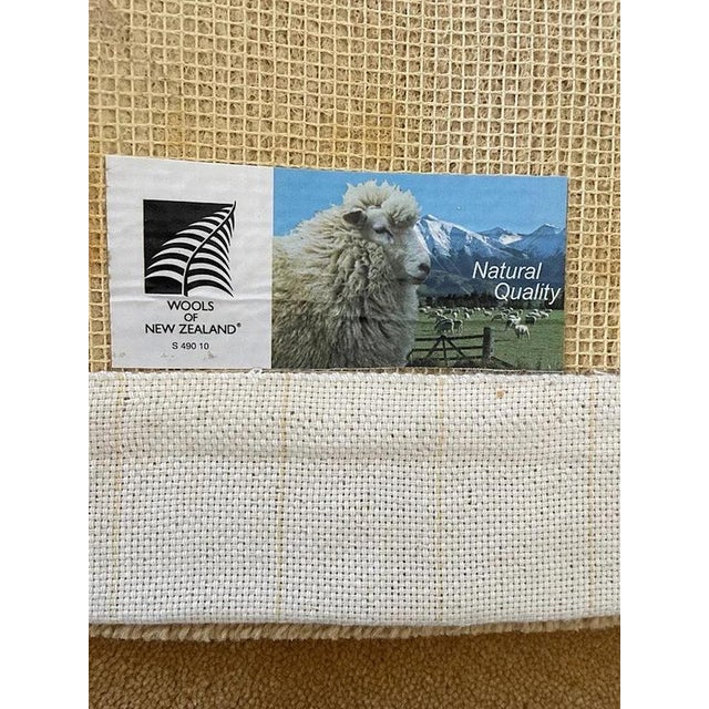 Beige Tiara Rug from Tisca, Switzerland, 1980s For Sale - Image 8 of 9