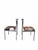 Brown MCM B. Brody Chrome Spindle Back Side Chairs Newly Reupholstered – Pair For Sale - Image 8 of 12