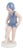 Porcelain The Swimmer Figurine of Girl in Blue Swimsuit from Royal Copenhagen, 1980s For Sale