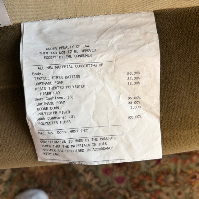 Textile Lee Industries Custom Velvet Sofa Set (3895-03) For Sale - Image 7 of 11