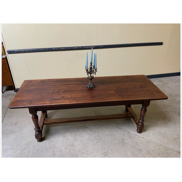 Vintage Monastery Table, 1940 For Sale - Image 10 of 13
