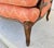 Vintage French Louis XV Carved Wingback Bergère Oversized Armchair Settee For Sale - Image 16 of 18