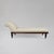 Traditional 1920's Chaise Lounge With Carved Walnut Base, Newly Upholstered For Sale - Image 3 of 8