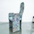 Postmodern Sculptural High-Back Dining Chairs in Abstract Upholstery, Set of 6 For Sale - Image 15 of 15