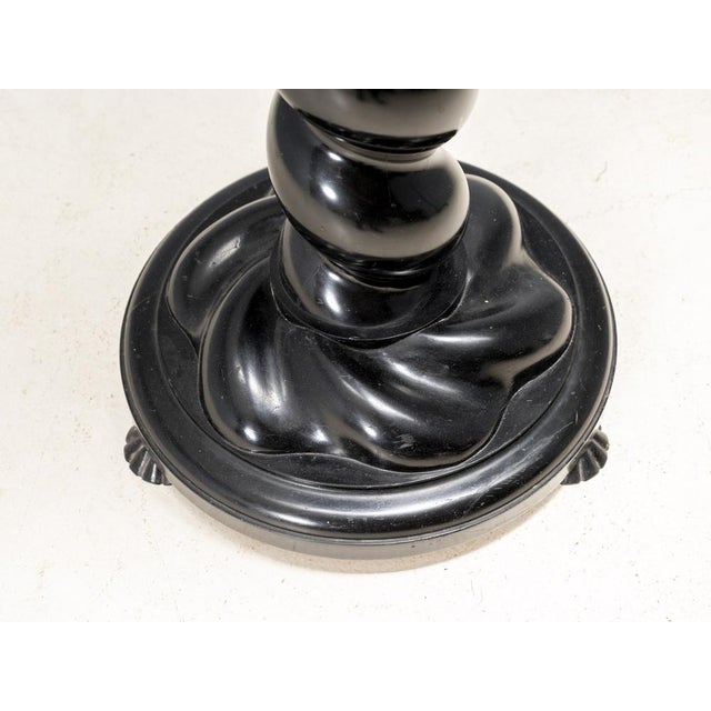 1920s Baroque Flower Pedestal in Walnut, Central Europe, 1920s For Sale - Image 5 of 9