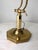 1980's Vintage Brass Desk Lamp For Sale - Image 4 of 7