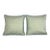 Custom Fortuny Decorative Pillows in Gilt Gold & Aquamarine, Italy For Sale
