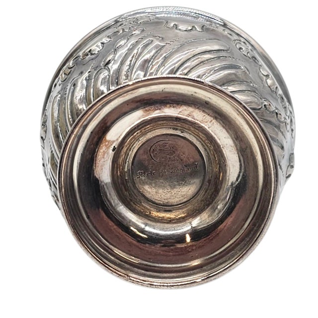 Antique English Silver Plate Muffineer Pierced Sugar Shaker Caster JFR LTD 8.25" For Sale - Image 11 of 14