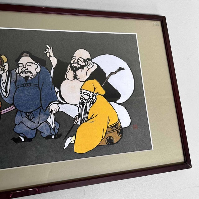 Plastic Japanese Wall Decoration For Sale - Image 7 of 15