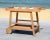 Indoor & Outdoor Bar Cart in Natural For Sale In Philadelphia - Image 6 of 9