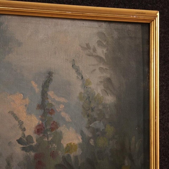 Italian Artist, Nude Figurative Composition, 19th Century, Oil Painting on Canvas, Framed For Sale - Image 14 of 16