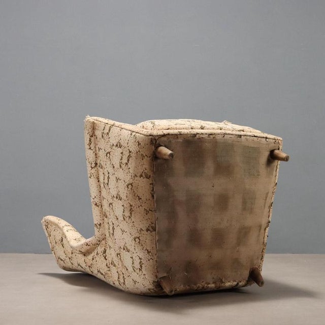 Vintage Bergere Lounge Chair, 1950s For Sale - Image 10 of 11