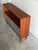 Vintage Danish Modern Teak Cabinet Glass Door Bookcase Media Console For Sale In Los Angeles - Image 6 of 9