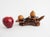 A striking three-piece tabletop collection bringing together raw organic texture and intricate artisan craftsmanship. This...