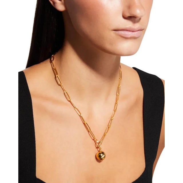 Contemporary Ball and chain Necklace For Sale - Image 3 of 4