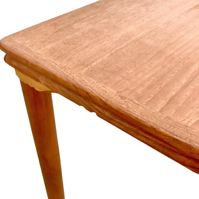 Wood Vintage Danish Modern Teak Nesting Tables by Toften Møbelfabrikken, Set of 3 For Sale - Image 7 of 18