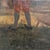 18th Century French Breton Boiserie Panel Oil on Canvas in Napoleon III Frame For Sale - Image 15 of 16