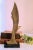 Vintage Brass Brutalist Abstract Mid Century Bird Sculpture For Sale - Image 4 of 11