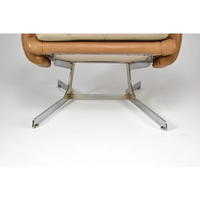 French Lounge Chairs Attributed to Raphaël Raffel for Apelbaum, 1970s For Sale - Image 13 of 13