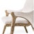 Wood Rustic Western Upholstered Armchair For Sale - Image 7 of 8