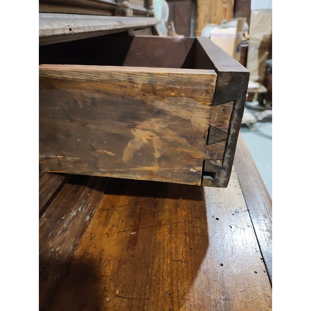 18th Century French Provincial Walnut Buffet À Deux Corps, Renaissance Style, Circa 1760 For Sale - Image 18 of 18