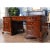 Traditional Mahogany Partners Desk For Sale - Image 6 of 12