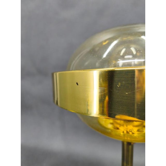 Space Age Glass Table Lamp from Kamenický Šenov, 1970s For Sale - Image 9 of 11