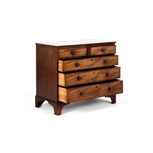 George III Mahogany Chest For Sale - Image 3 of 13