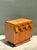 Late 20th Century Vintage Brutalist Geometric Wood Cabinet For Sale - Image 5 of 14