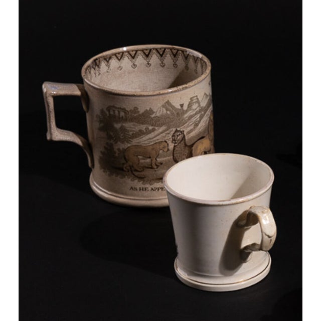 This set of six vintage ceramic cups offers a witty and charming glimpse into 20th-century English political life. The...