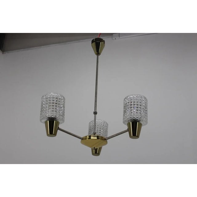 1970s Chandelier from Kamenicky Senov, 1970s For Sale - Image 5 of 9