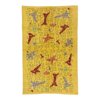 Zeki Muren Vintage Turkish Sivas Rug, 05'03 X 08'03 For Sale