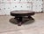Vintage Brutalist Wabi-Sabi Round Oak Coffee Table, 1950s For Sale - Image 6 of 8