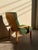 Mid-Century Modern Mid 20th Century Danish Modern Lounge Chair by Magnus Olesen – Bentwood Frame, Green Upholstery, MCM Scandinavian Design For Sale - Image 3 of 9