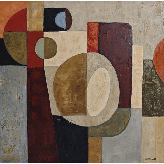 Totem is an original oil painting on linen canvas by French contemporary artist Sophie Dumont. Based in Normandy, Dumont...