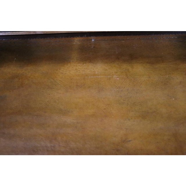 French Signed Gervais Durand Cylinder Roll Top French Louis XVI Desk c.1880 For Sale - Image 3 of 12