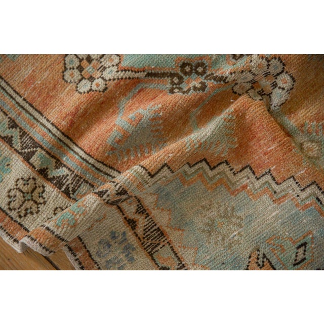 Vintage Distressed Oushak Rug Runner - 2'9" x 5'1" For Sale - Image 9 of 9