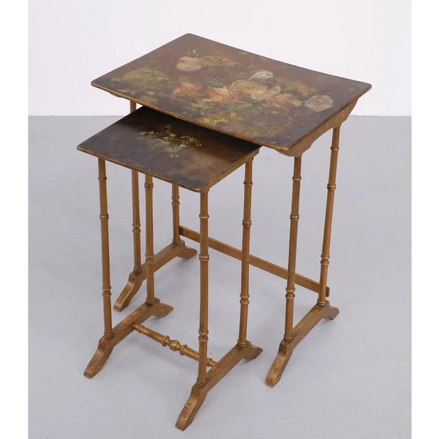 Art Nouveau Side Japonisme Tables, France, 1925, Set of 2 For Sale - Image 11 of 11