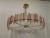 Mid-Century Italian Murano Glass and Brass Chandelier, 2000s For Sale - Image 9 of 9
