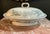 Meakin & Co. English Antique Blue & White Tureen / Covered Dish With Crackle Glaze and Lovely Ribbon & Acorn Motifs for Cottage Core & Collectors - See Pics! For Sale - Image 4 of 10