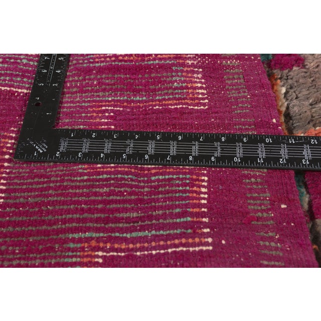 Textile Vintage Boujad Moroccan Rug, 07'08 X 15'08 For Sale - Image 7 of 10