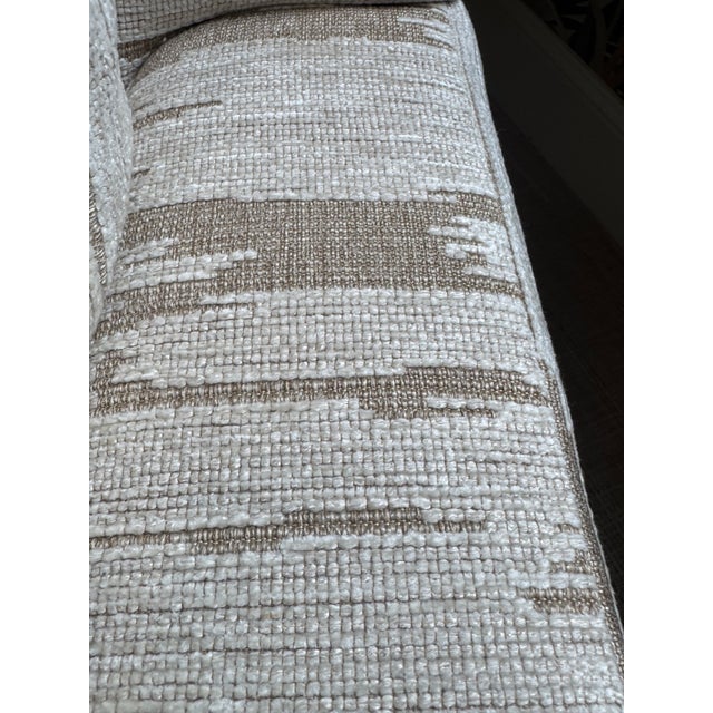 Cr Laine Custom Lounge Chair & Ottoman For Sale - Image 9 of 12