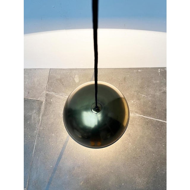 Vintage German Postmodern Brass Model Duos Counterweight Pendant Light by Florian Schulz, 1980s For Sale - Image 12 of 18