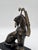 Biedermeier Rare Pair of Antique Early 20th C Bronze Winged Griffin Bookends on Pedestal. For Sale - Image 3 of 16
