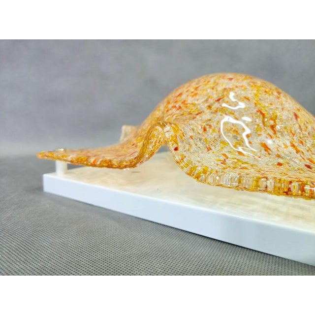 Gold Murano Glass Wall Lights by Toni Zuccheri for Mazzega, 1970s, Set of 2 For Sale - Image 8 of 14