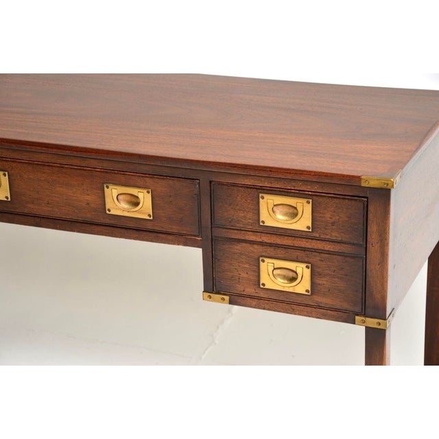 Military Campaign Desk, 1930s For Sale - Image 11 of 12