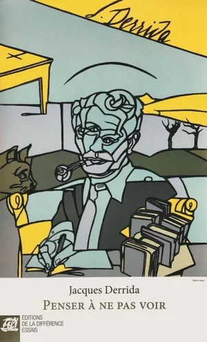 2004 Valério Adami "Jacques Derrida" Poster