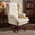 Elegant presidential armchair with leather coating. The series capitonné upholstery especially enhances the luxury of this...