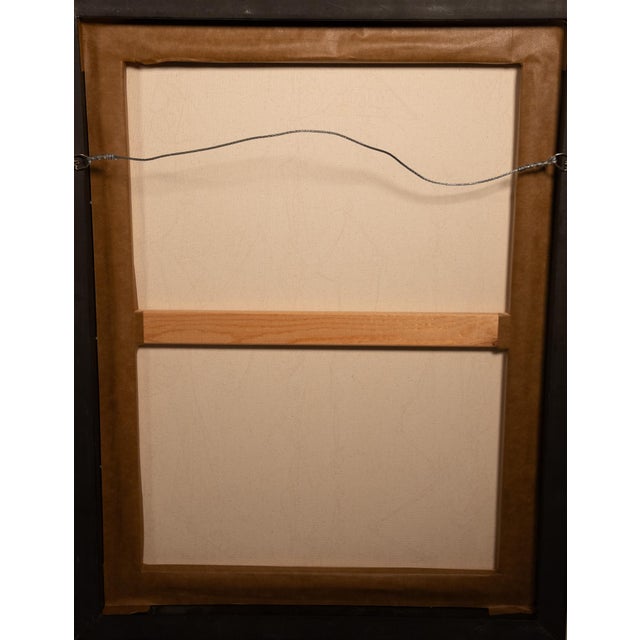 1980s Jose Maria Mijares - Oil on Canvas - Coa - 20 1 /2" W X 26 1/2" H For Sale - Image 4 of 5