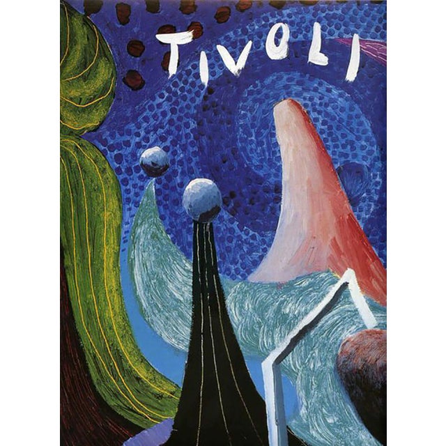 David Hockney. Tivoli, 1993. Lithographic Poster For Sale